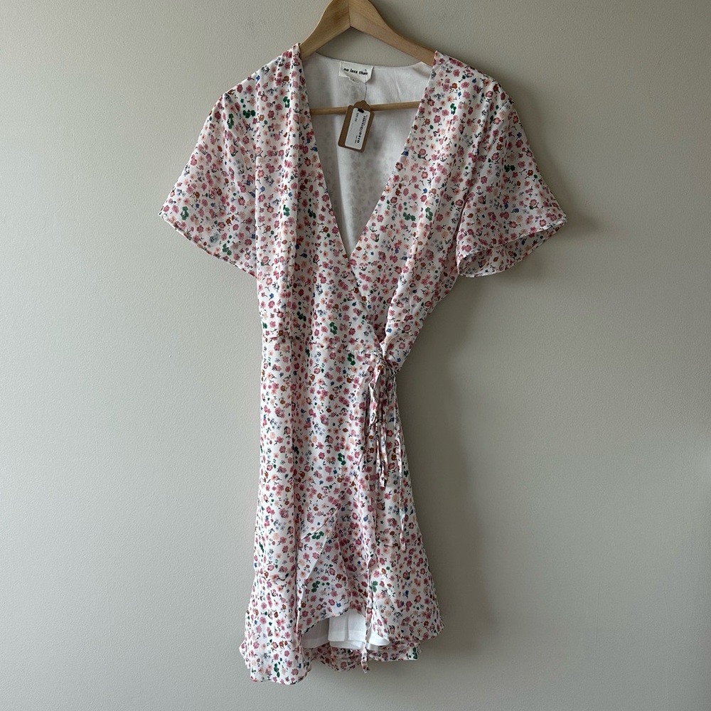 Floral Wrap Dress